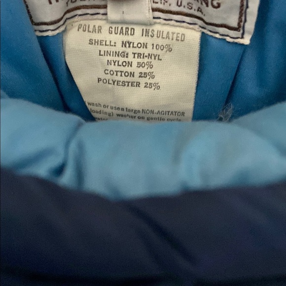 Vintage Parbat High Mountaineering Camp Blue Polar Guard Insulated Boot sz Large - Picture 6 of 11